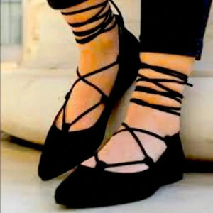 Unisa Lace Up Ballet‎ Flats